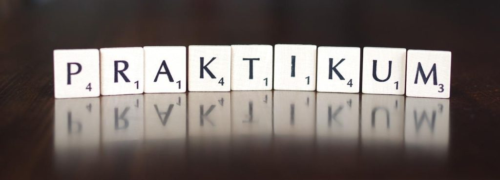 Student voorbereidt zich op eerste stage met cv en sollicitatiebrief klaar